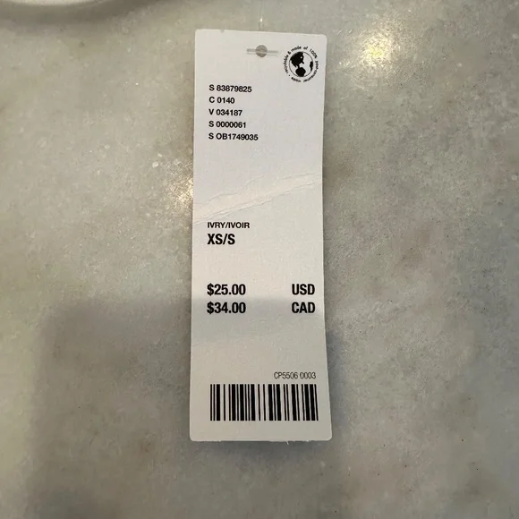 NWT Urban Outfitters Out From Under Seamless Ribbed Aurelia Cami - IVORY. XS/S - Picture 5 of 5